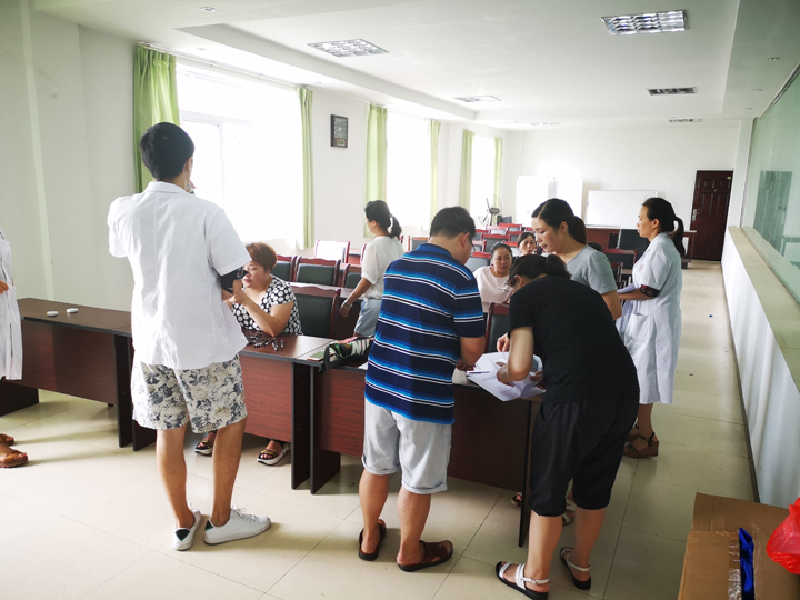 环球ug会员登录医药积极响应区爱卫办组织的员工健康调查